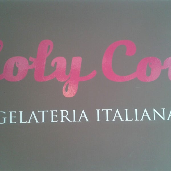 Photo taken at Holy Cow Gelateria Italiana by Carmen G. on 4/19/2013
