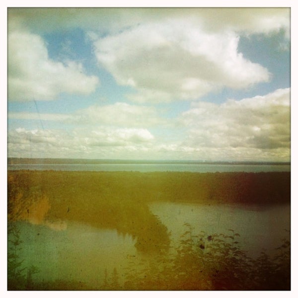 Spectacle Lake Overlook on Mission Hill Bay Mills, MI