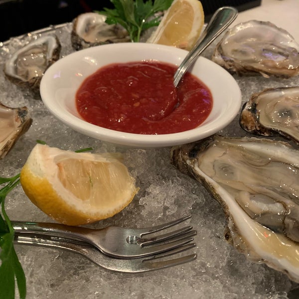 Good for $1.50 happy hour oysters from 4-7pm