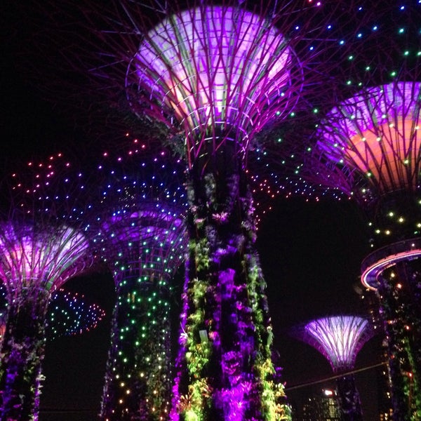 Photo taken at Gardens by the Bay by Ekaterina K. on 5/12/2015