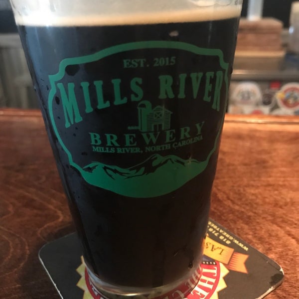 Photo taken at Mills River Brewery by Matthew W. on 6/9/2019