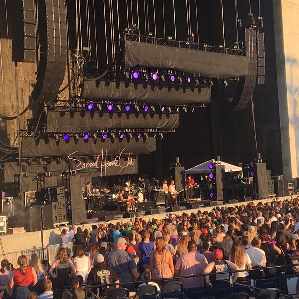 Usana Amphitheatre Detailed Seating Chart Two Birds Home