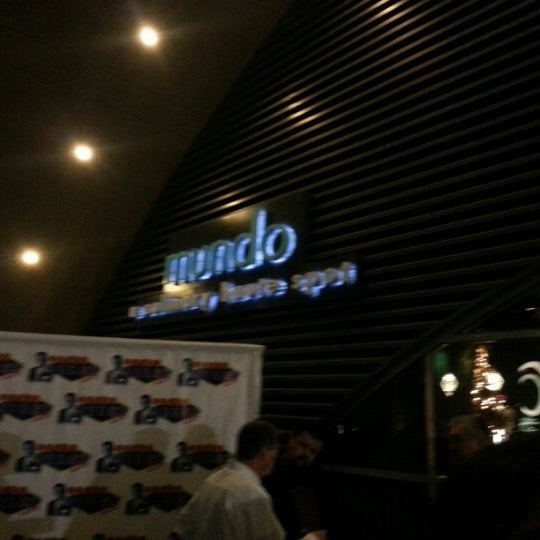 Photo taken at Mundo by Nina K. on 12/12/2012