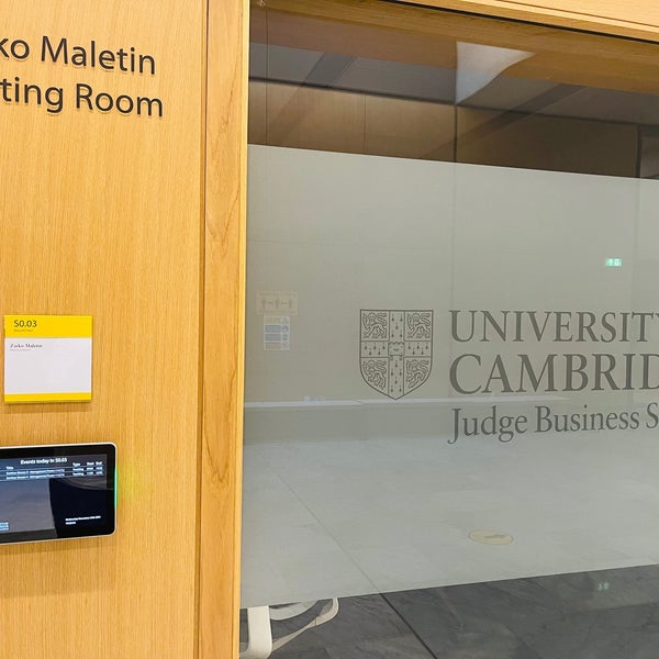 Photo taken at Cambridge Judge Business School by AbdulRahman on 11/24/2021