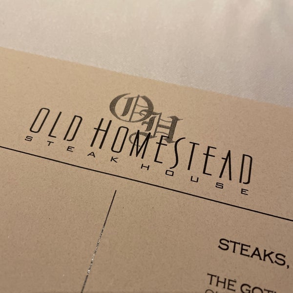 Photo taken at Old Homestead Steakhouse by Tom B. on 10/4/2021