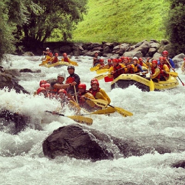 Photo taken at Extreme Waves Rafting by Fabio M. on 4/7/2014