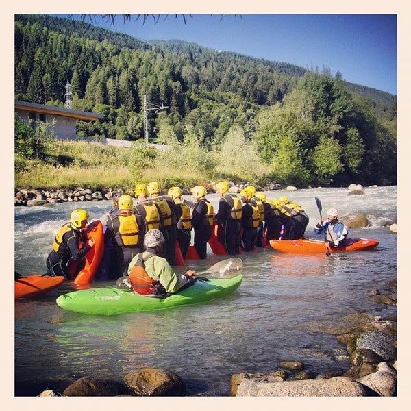 Photo taken at Extreme Waves Rafting by Fabio M. on 4/13/2014