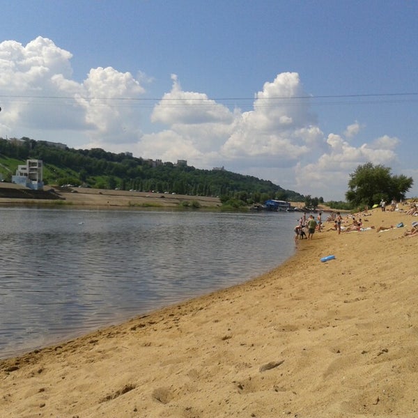 Набережная гребного канала в нижнем новгороде