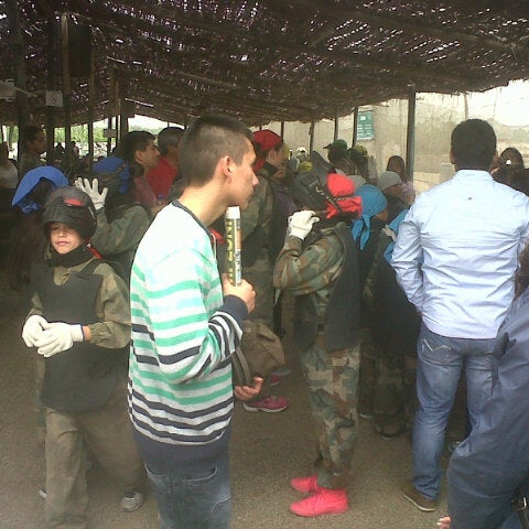 Photo taken at PeruPaintball Oficial by Annelyse C. on 12/1/2013