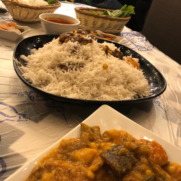 Das Foto wurde bei Al-Kharof Restaurant von BN T. am 1/28/2021 aufgenommen