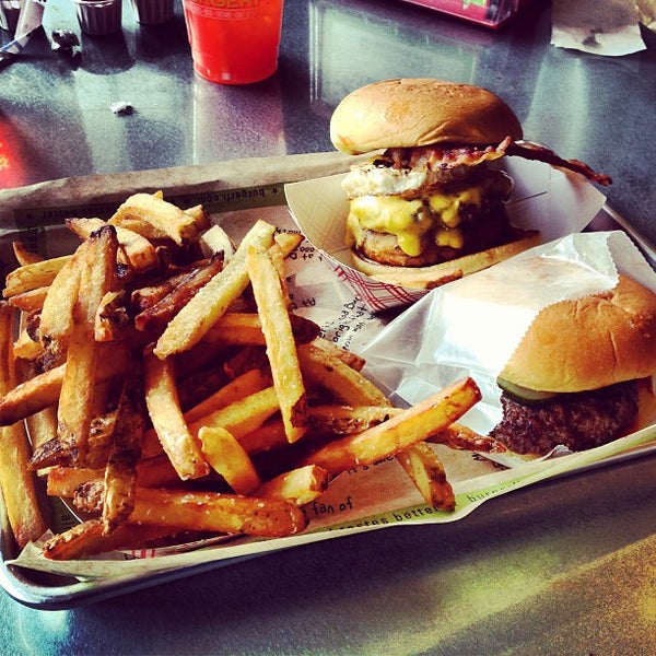 Photo taken at BurgerFi by Trey R. on 2/17/2013