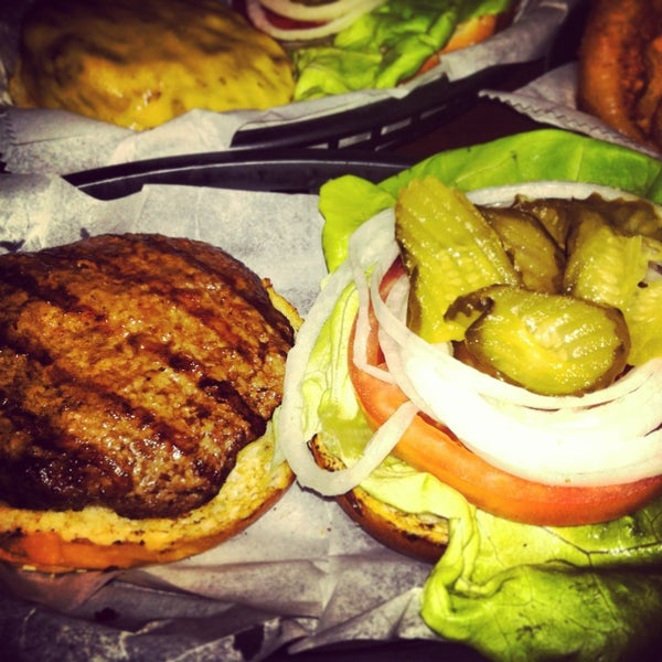 Don't bother asking your waitress what make this burger the best burger in NYC. It's a secret.