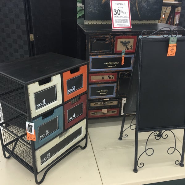 Hobby lobby black metal cabinet discount