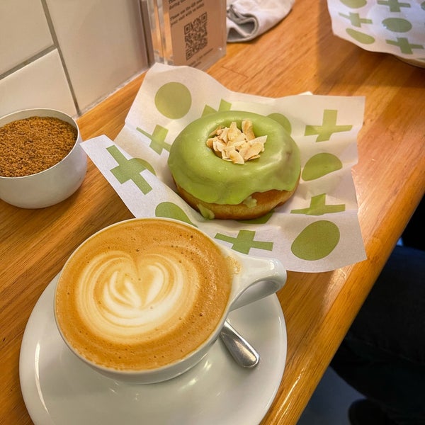 Photo taken at Shortstop Coffee &amp; Donuts by Alan S. on 2/25/2021