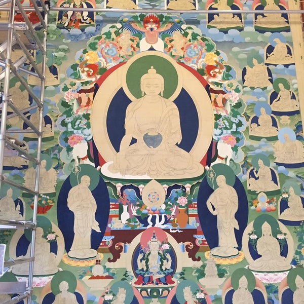 Снимок сделан в Tibetan Gallery &amp; Studio пользователем Tibetan Gallery &amp; Studio 9/4/2015
