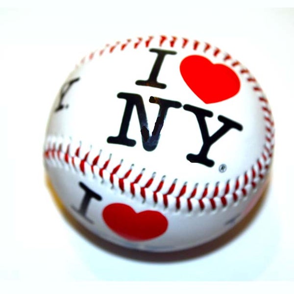 I love New York Souvenir Baseball