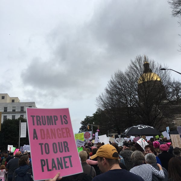 Photo taken at Georgia State Capitol by Melina B. on 1/21/2017