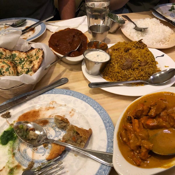 Foto diambil di Mayura Indian Restaurant oleh Ryan P. pada 11/18/2019