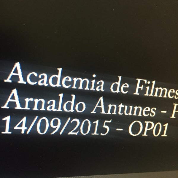 Photo taken at Academia de Filmes by Gledson L. on 9/14/2015
