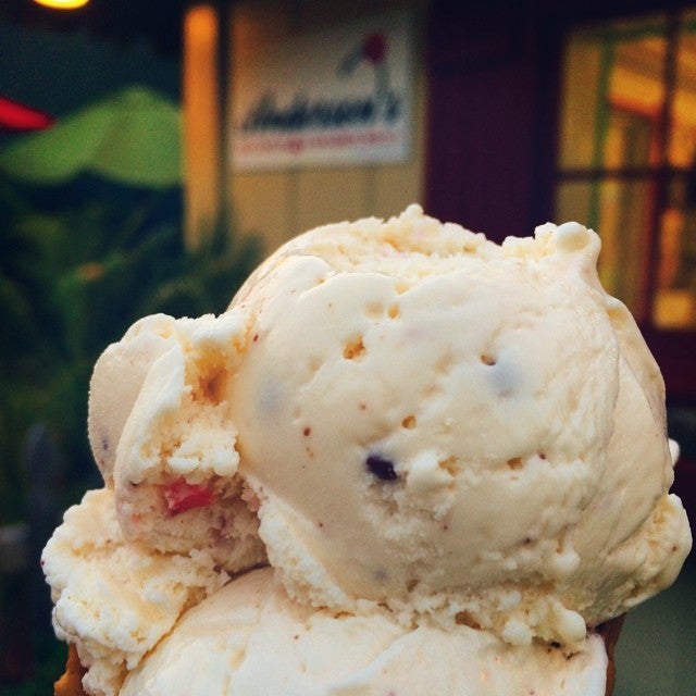 Anderson s Ice Cream And Cinnamon Rolls Ice Cream Shop