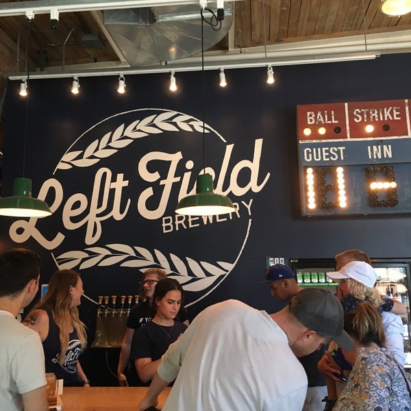 Photo taken at Left Field Brewery by Joshua C. on 9/21/2019