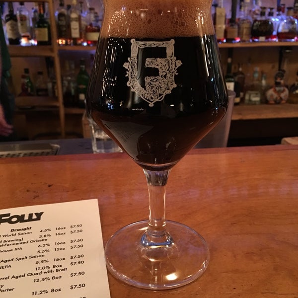 Photo taken at Folly Brewing by Joshua C. on 1/27/2018
