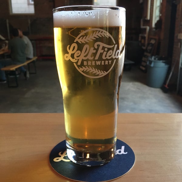 Photo taken at Left Field Brewery by Joshua C. on 8/15/2019