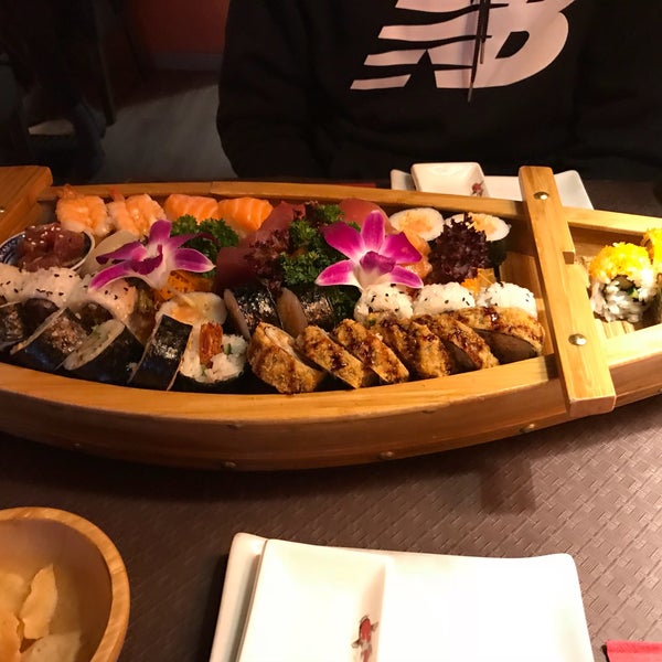 Photo taken at Sushi Palace by Ellen V. on 5/16/2018