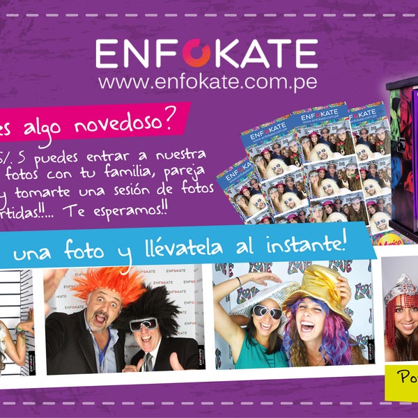 Diviértete con toda tu familia con #Enfokate y captura grandes momentos ;)