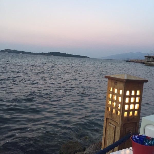 8/3/2016 tarihinde Semra G.ziyaretçi tarafından Denizaltı Cafe &amp; Restaurant'de çekilen fotoğraf