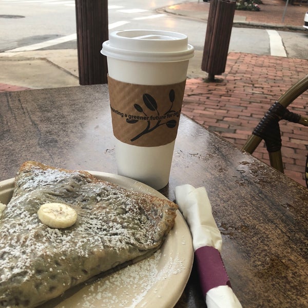 Photo taken at Coco Crepes, Waffles &amp; Coffee by A B. on 11/19/2018