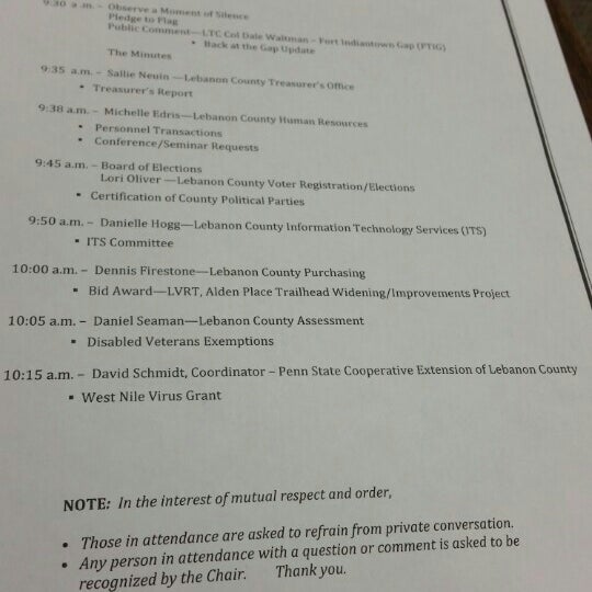 Lebanon County Courthouse 156 visitors