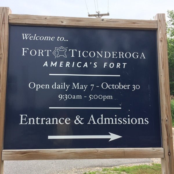 Das Foto wurde bei Fort Ticonderoga von Michael D. am 7/1/2016 aufgenommen