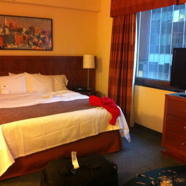 Photo taken at Residence Inn by Marriott New York Manhattan/Times Square by Nayef A. on 12/21/2012