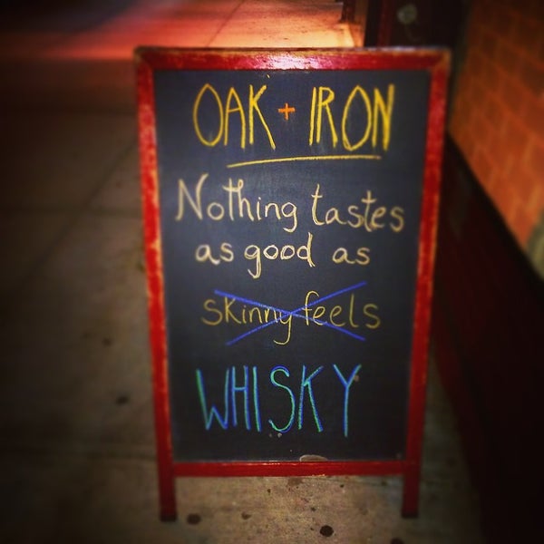 Photo taken at Oak &amp; Iron by Vincent F. on 9/20/2014