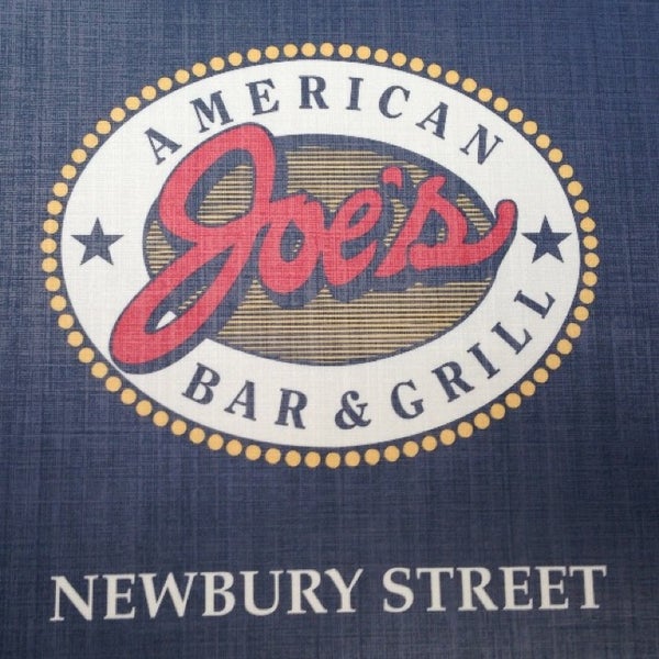 Joe's American Bar & Grill American Restaurant in Boston