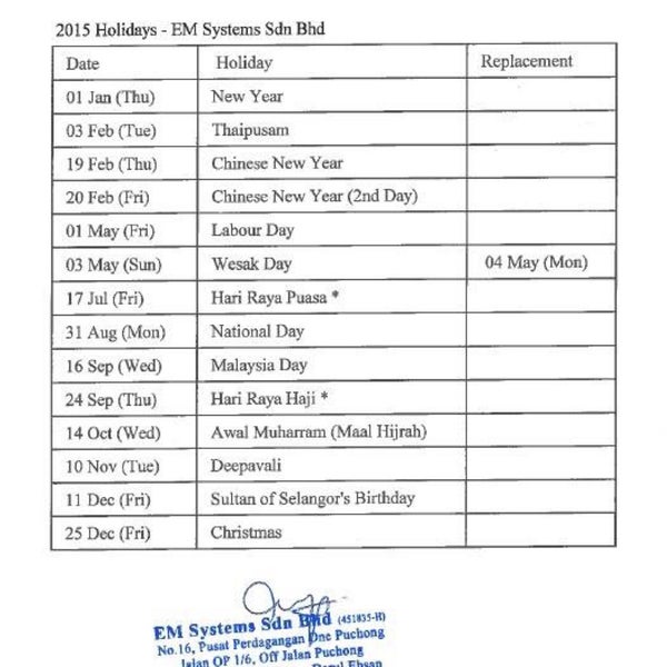 Photos At Em Systems Sdn Bhd Puchong