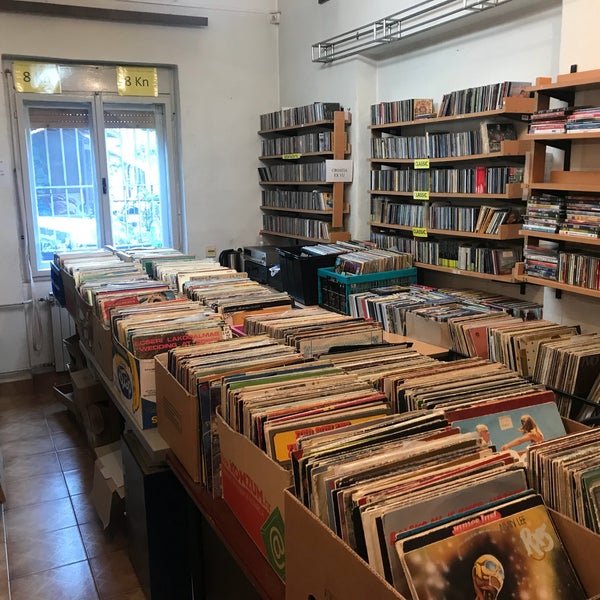 Freebird Record Store in Zagreb