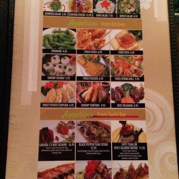 SAKURA Steak House & Sushi Japanese Restaurant in Williston