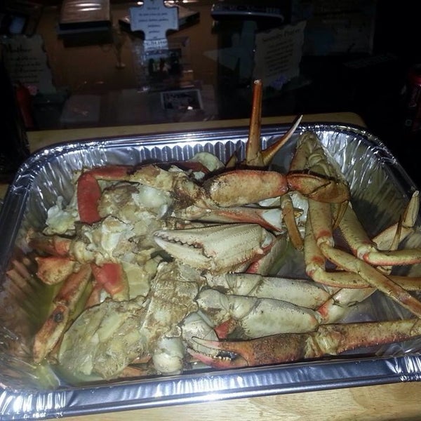 Photo taken at Snockey&#39;s Oyster &amp; Crab House by Donald M. on 4/6/2014