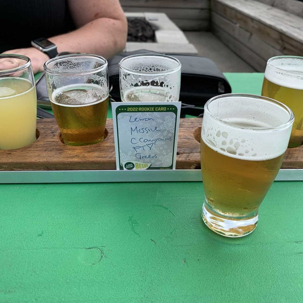 Photo taken at Land-Grant Brewing Company by Dan K. on 7/29/2022