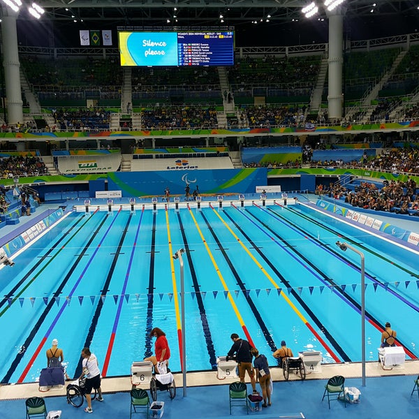 Foto scattata a Estádio Aquático Olímpico da Stewart F. il 9/15/2016