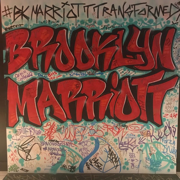 Das Foto wurde bei New York Marriott at the Brooklyn Bridge von Jared R. am 12/11/2017 aufgenommen