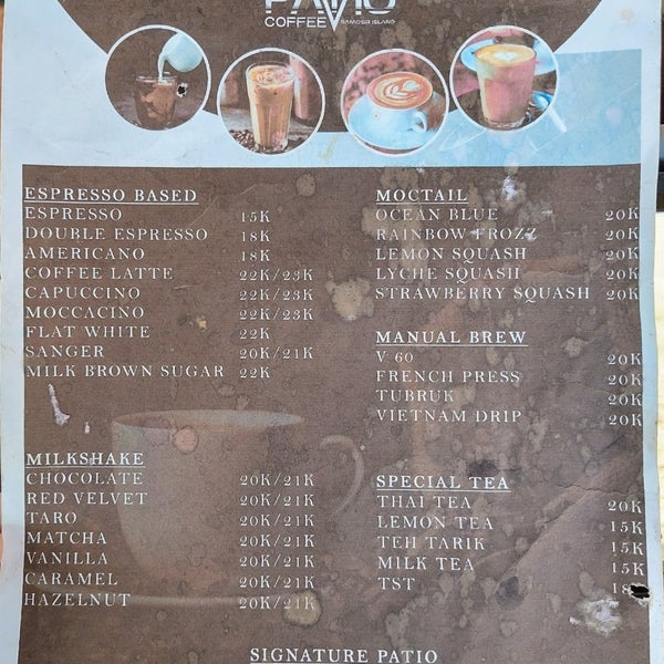 Patio Coffee Shop 1 visitor