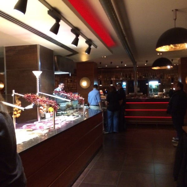 Photo taken at Mongo&#39;s Restaurant Essen by Cahit T. on 2/3/2014