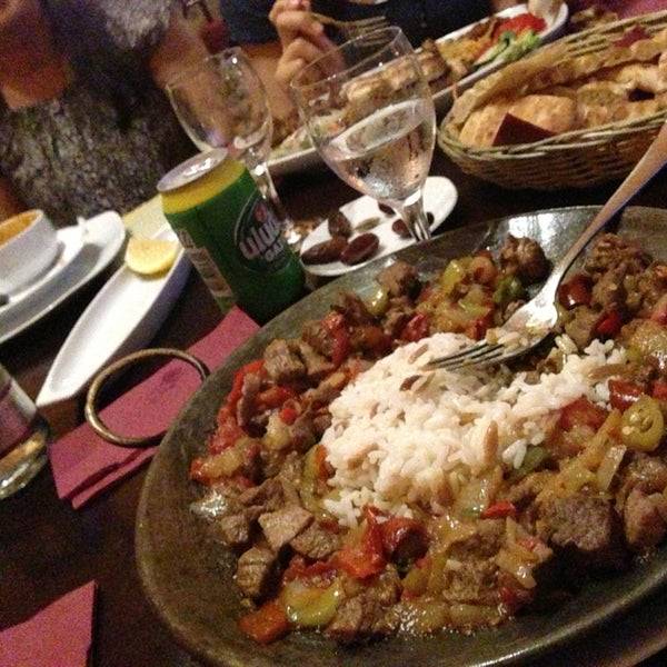 Photo taken at Hünkar Beğendi Restaurant by Cahit T. on 7/26/2013