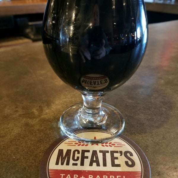 Photo taken at McFate&#39;s Tap + Barrel by David T. on 10/15/2018