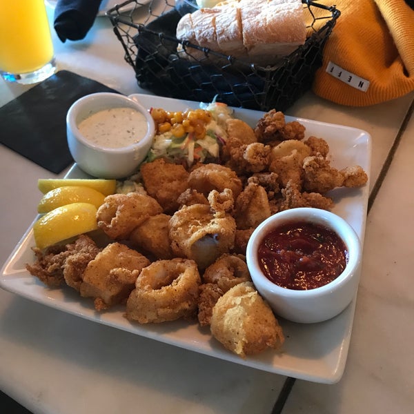 Photo taken at Flaherty&#39;s Seafood Grill &amp; Oyster Bar by Adam D. on 1/2/2019