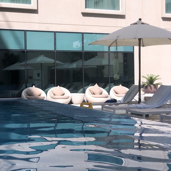 6/6/2019 tarihinde منعم✨’ziyaretçi tarafından Hilton Garden Inn Dubai, Mall Avenue'de çekilen fotoğraf