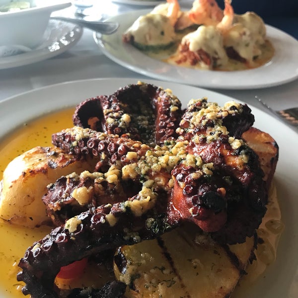 6/15/2018 tarihinde Millie H.ziyaretçi tarafından Mocambo Mexican Seafood &amp; Lobster'de çekilen fotoğraf